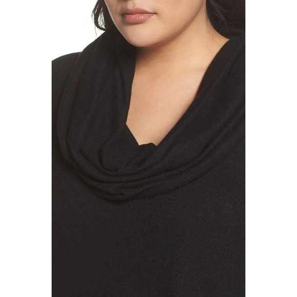 GIBSONLOOK Gibson Convertible Neckline Cozy Tunic - NWT Black - Size XS - Picture 5 of 6